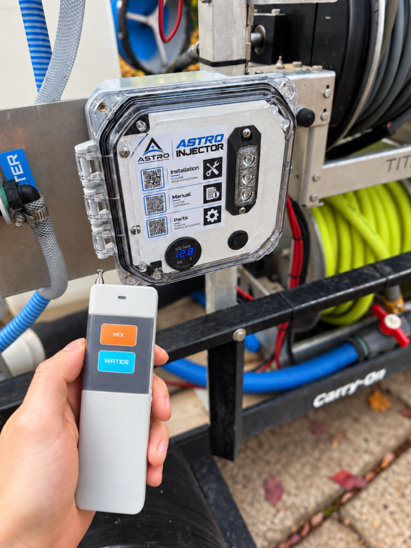 Astro Injector remote downstream bypass system