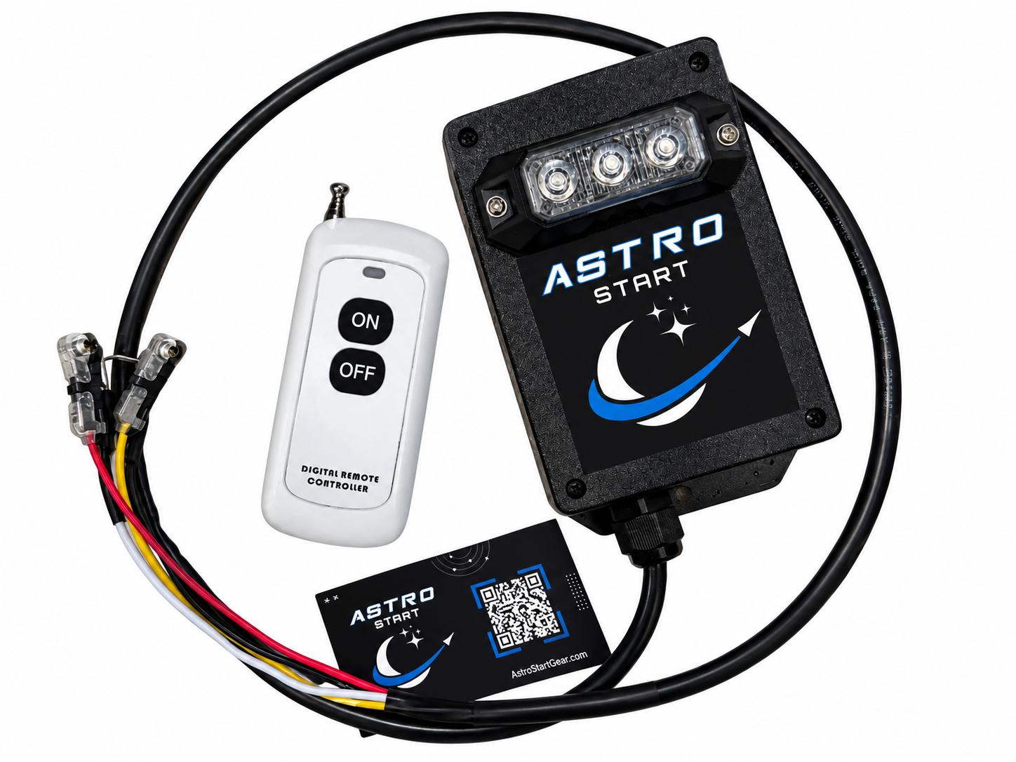 Astro Start Remote Kit Flat Lay